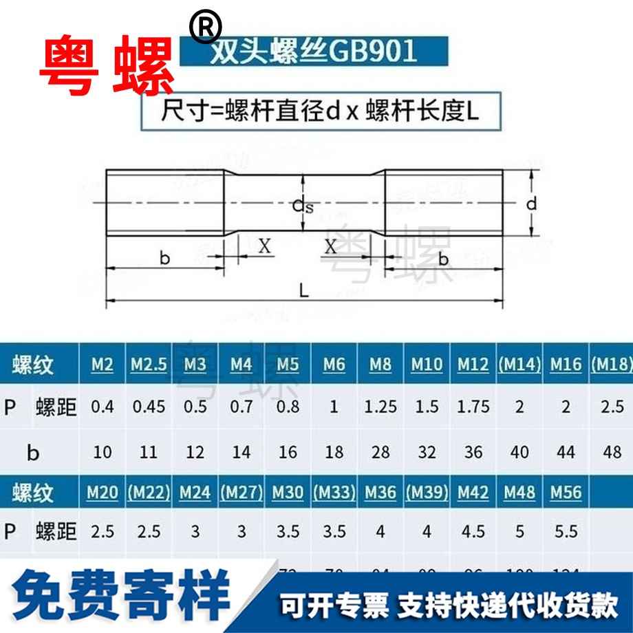 生產(chǎn)8.8級(jí)阜新雙頭螺絲