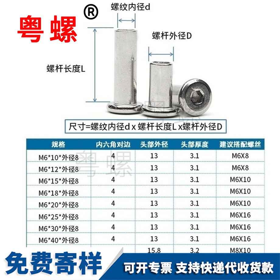 定制阜新家具螺母