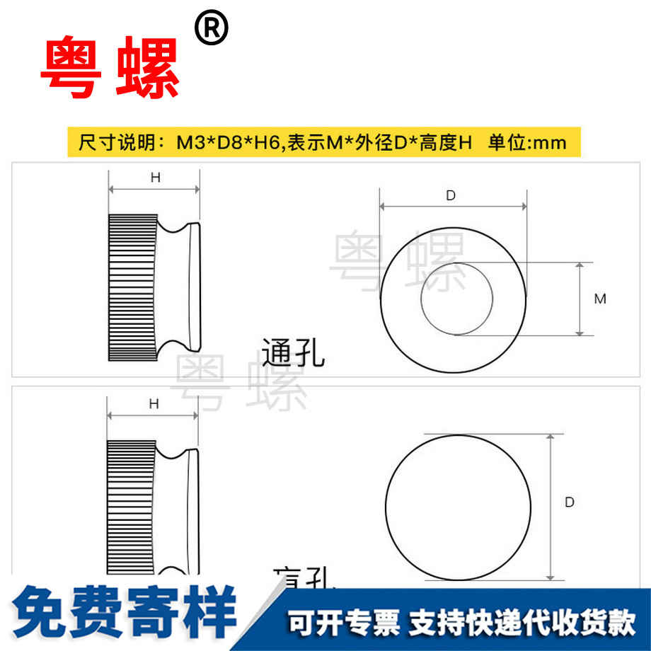 訂做不銹鋼密云手?jǐn)Q螺母