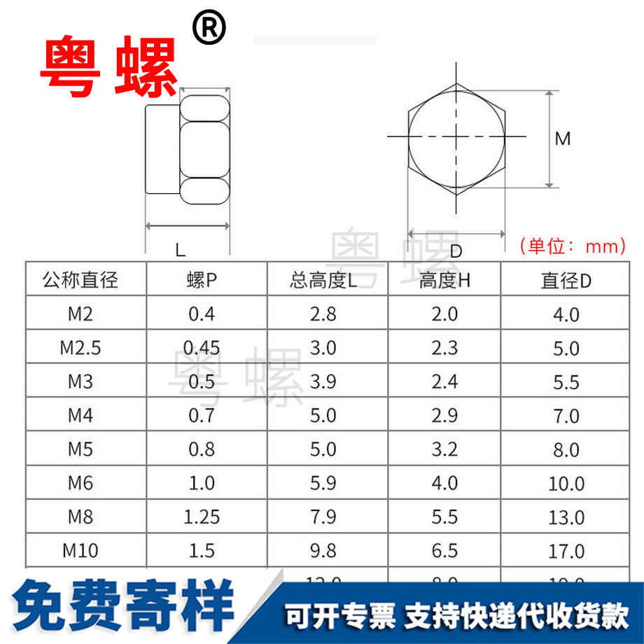 烏海防松烏海六角螺母